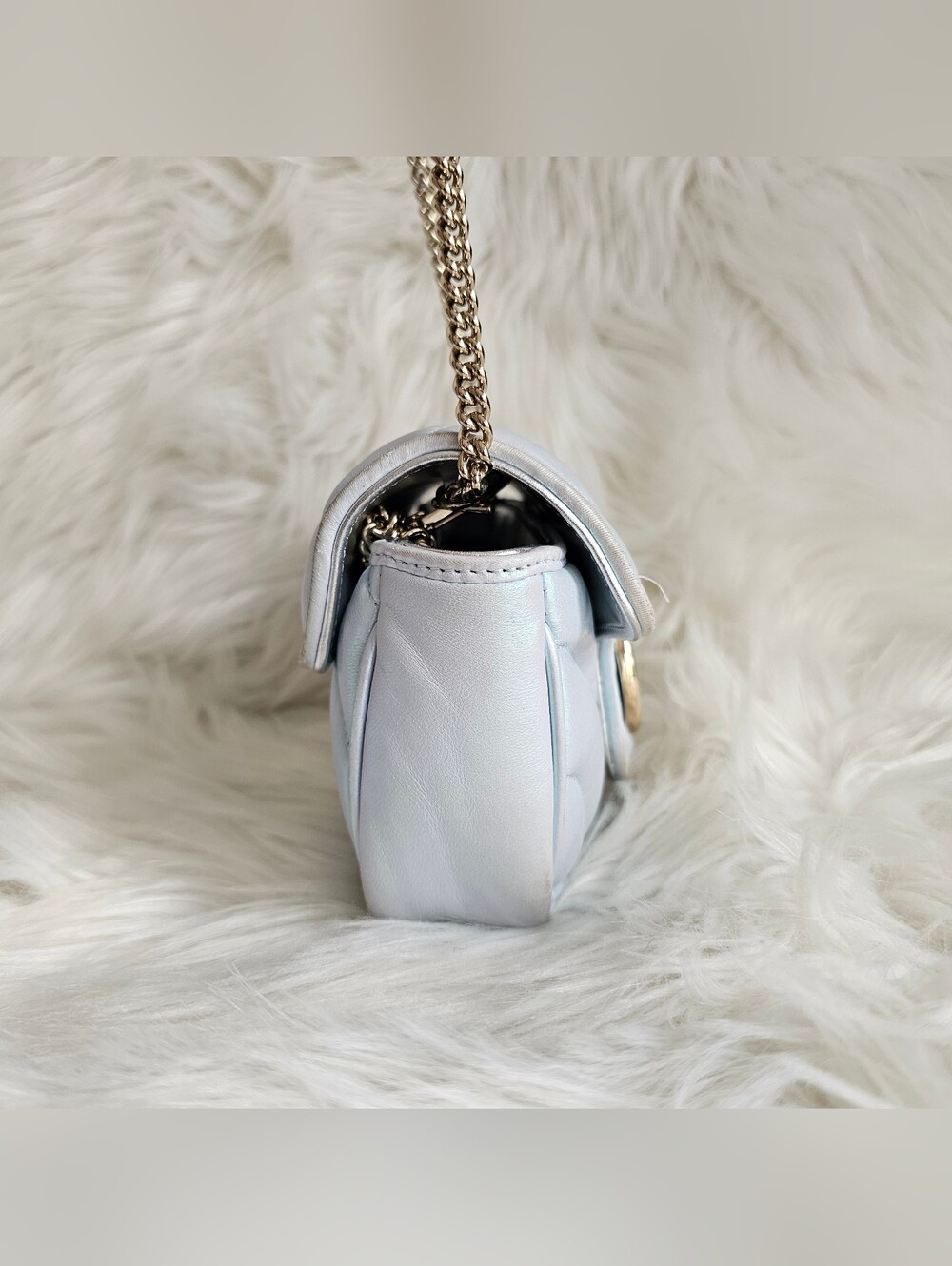 🩵 Gucci Super Mini Marmont 🩵 - Picture 7 of 14